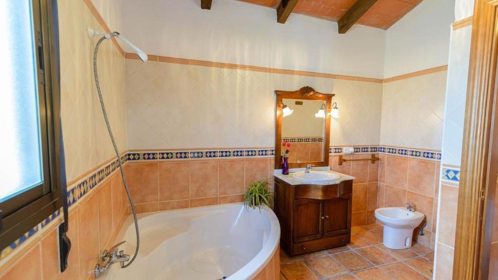 Casa Rural El Guindo Málaga Eksteriør bilde